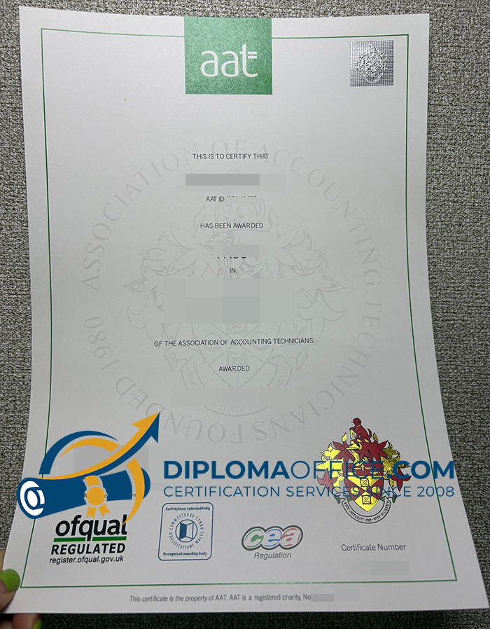 AAT Certificate