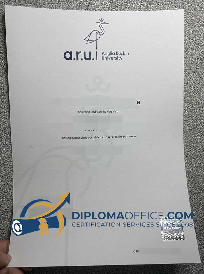 Anglia Ruskin University degree