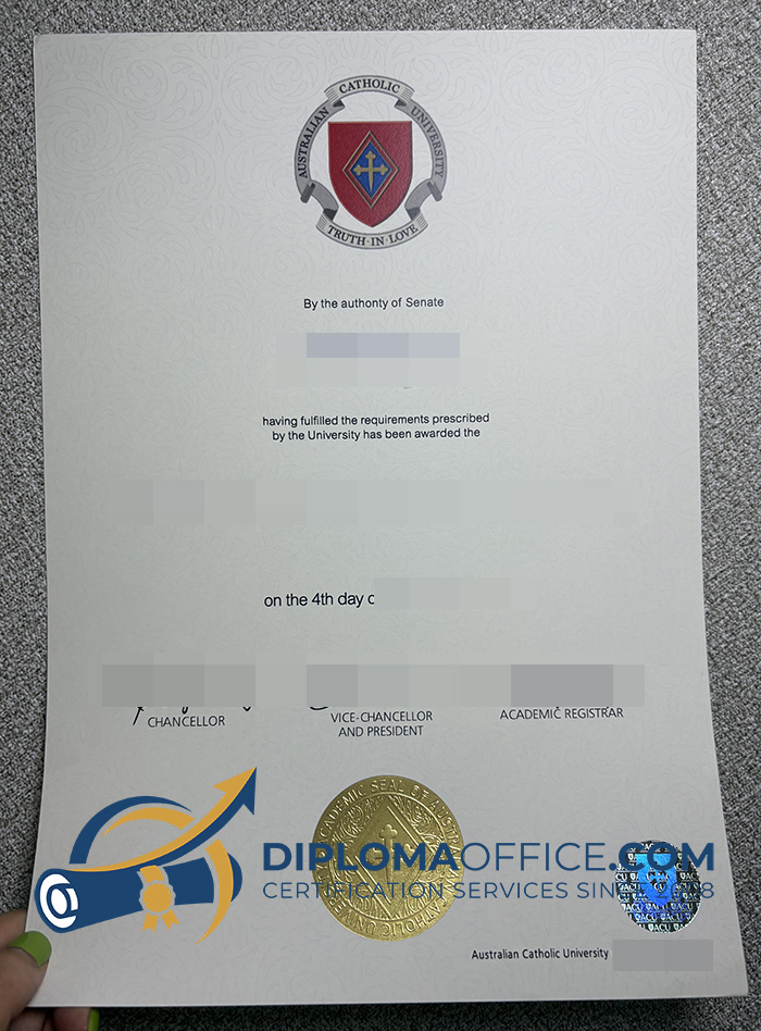 Australian Catholic University degree