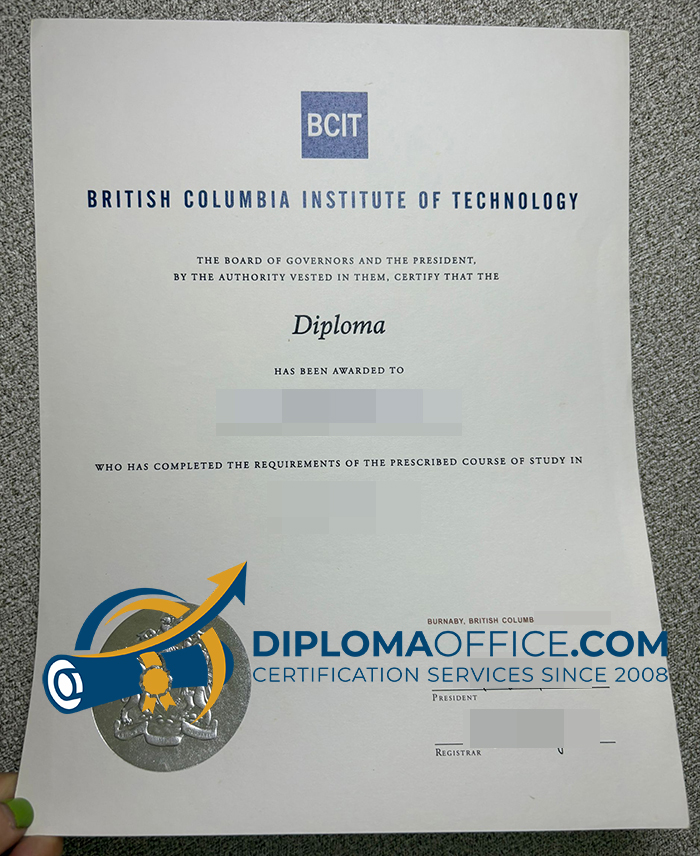 BCIT diploma