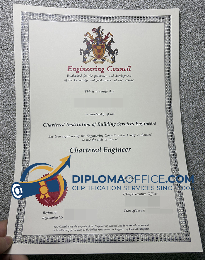 CIBSE Certificate