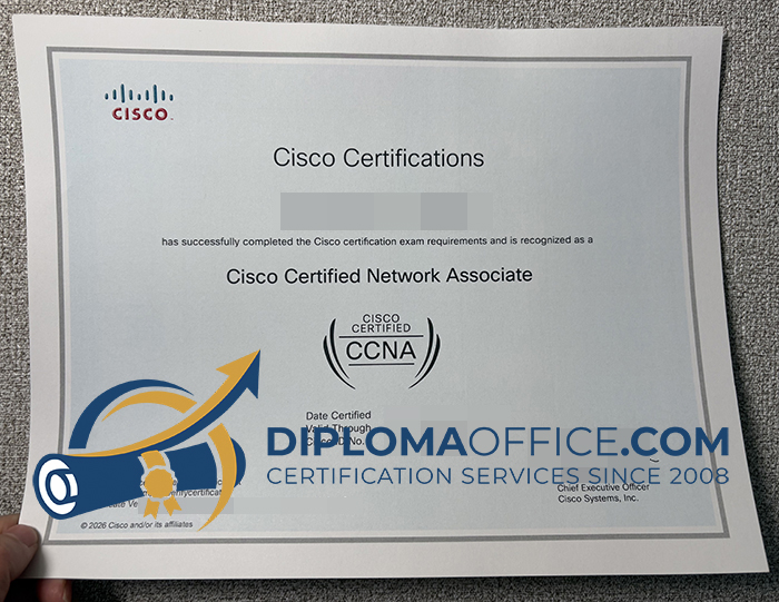 CISCO CCNA Certificate