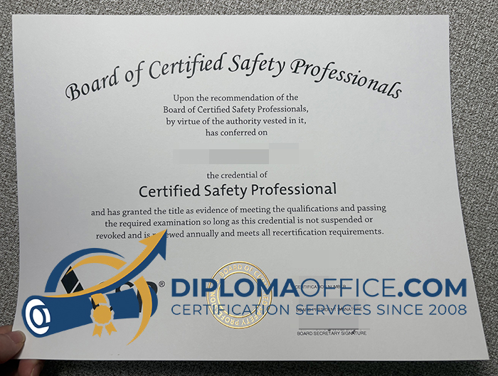 CSP Certificate