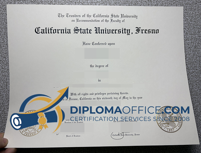 Fresno State degree