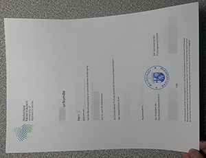 Hochschule Kaiserslautern Urkunde copy