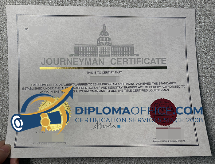 Journeyman Certificate