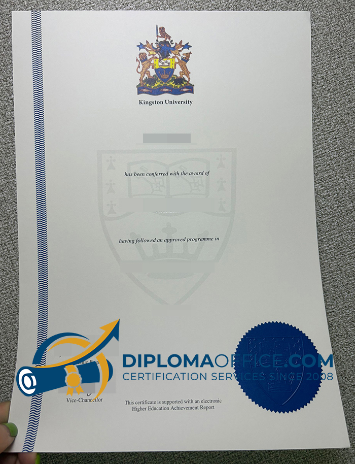 Kingston University diploma