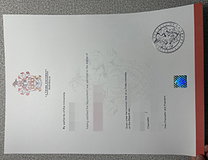 La Trobe University degree copy