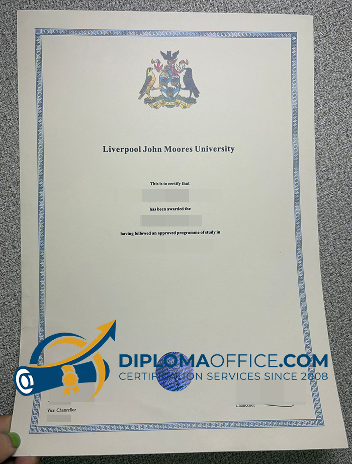 Liverpool John Moores University degree