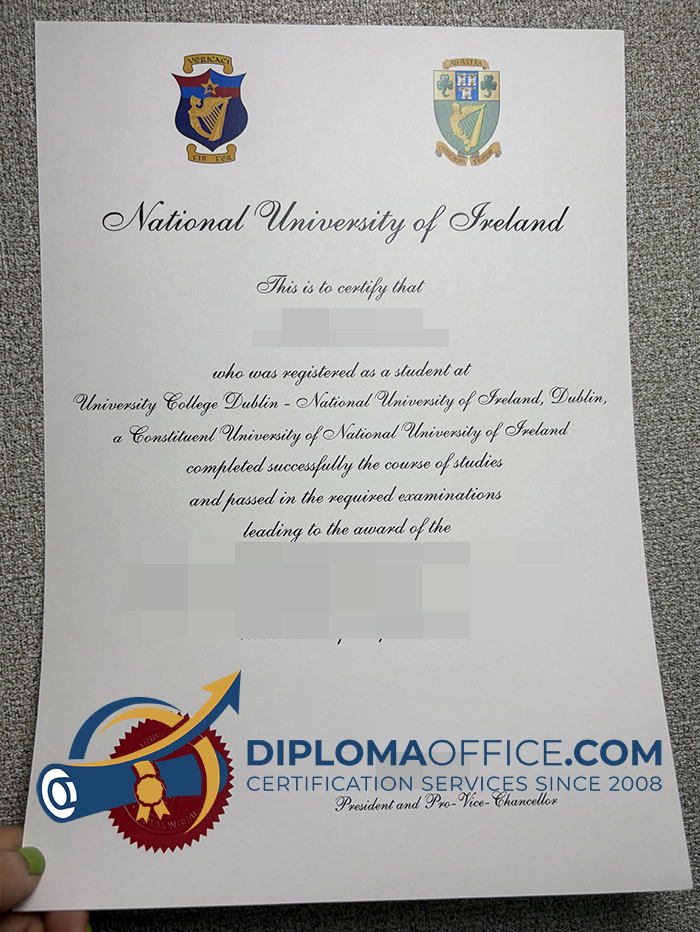 National University of Ireland degree
