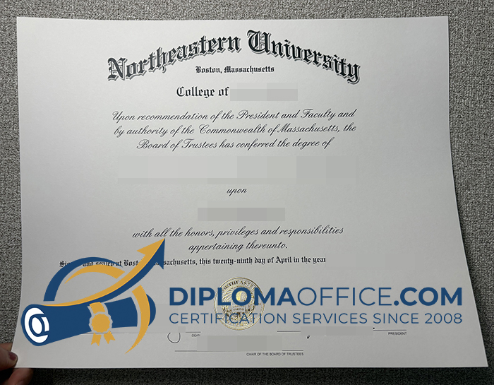 Northeastern University degree