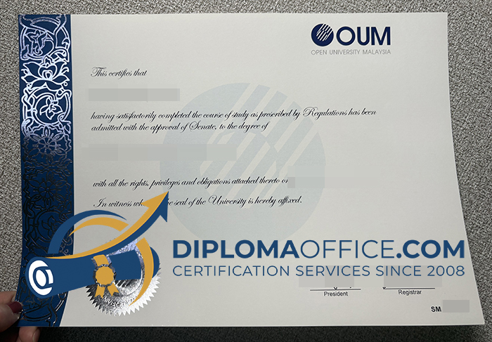 Open University Malaysia degree