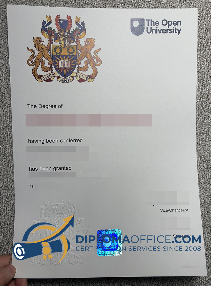 Open University degree