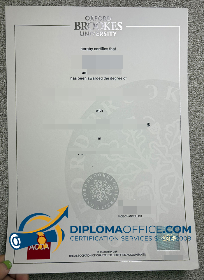 Oxford Brookes University degree