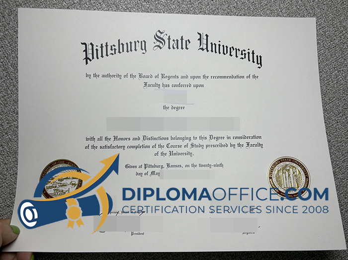 Pittsburgh State University degree