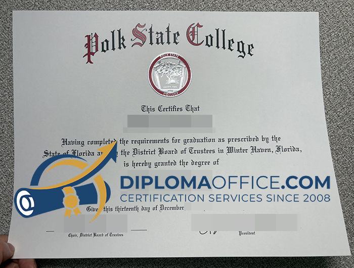 Polk State College degree
