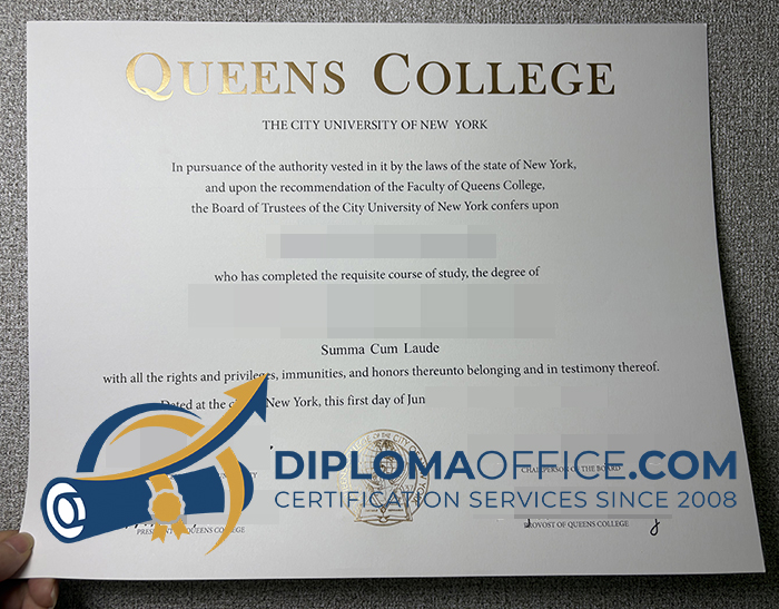 Queens College degree