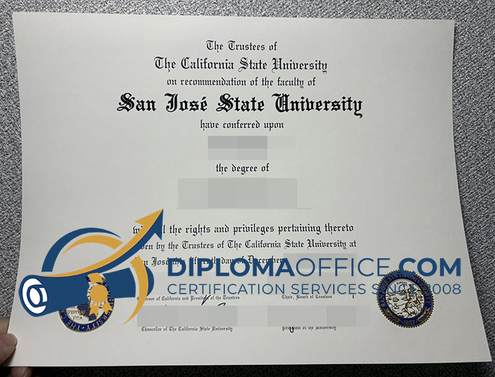 SJSU degree