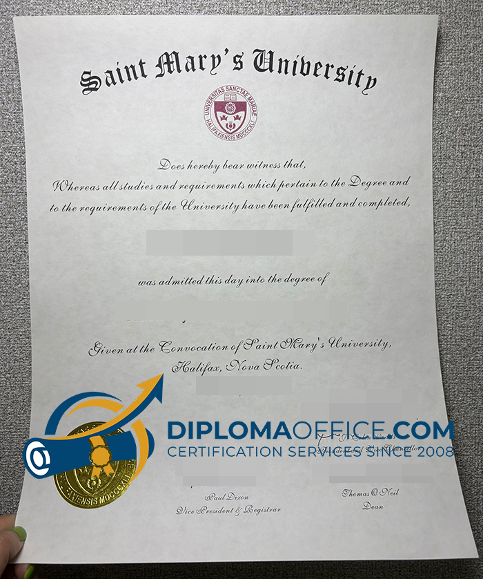 Saint Mary's University degree