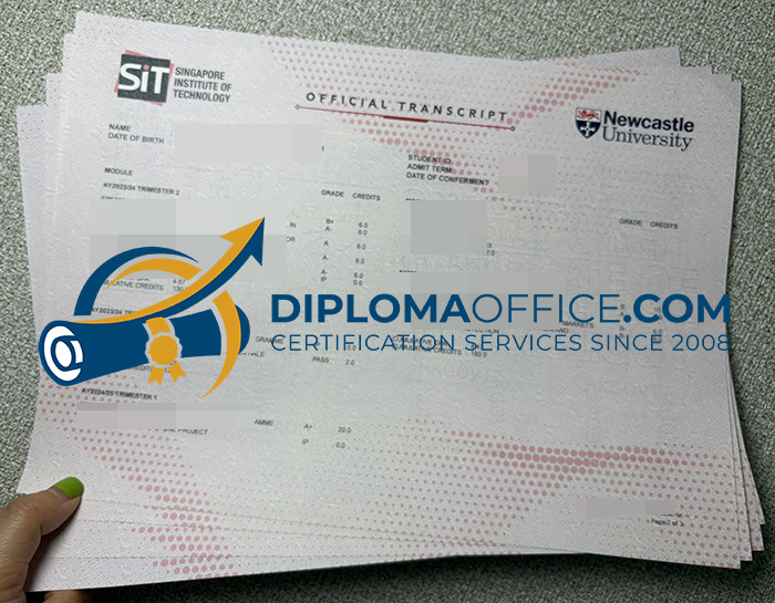 Singapore Institute of Technology transcript