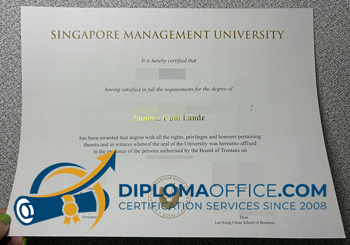 Singapore Management University degree