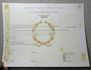 Sorbonne Université degree copy