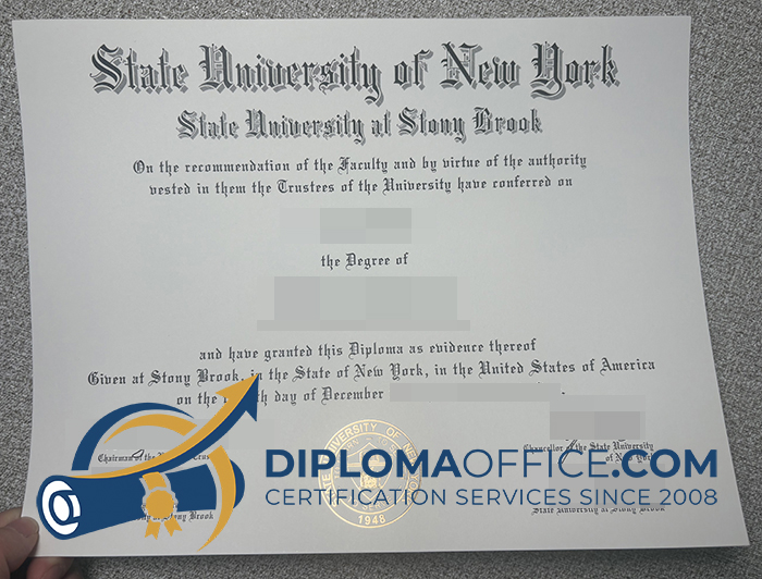 Stony Brook University degree