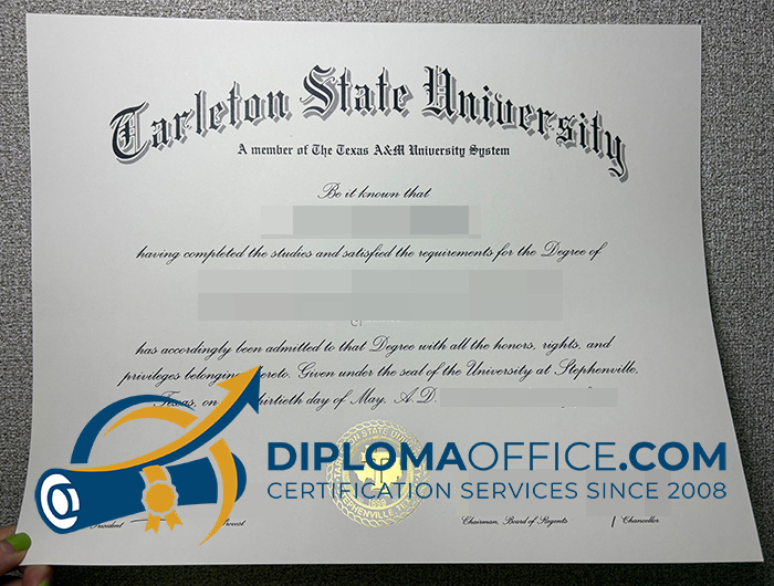 Tarleton State University degree