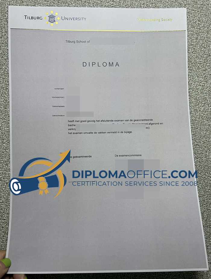 Tilburg University diploma