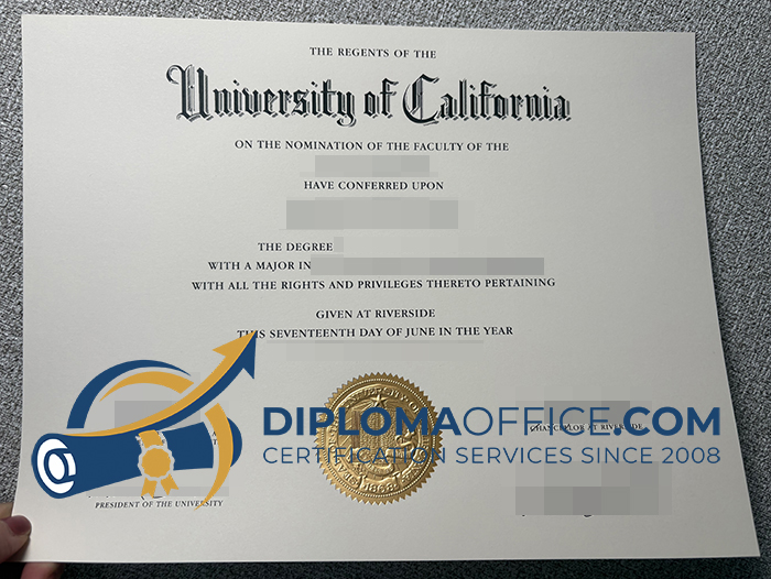UC Riverside degree