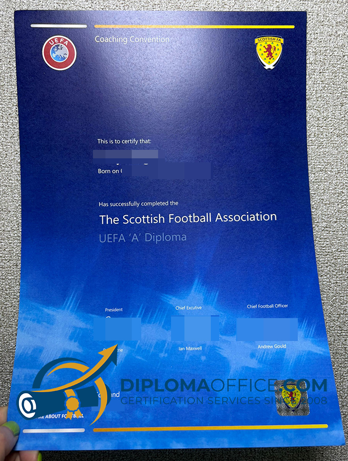 UEFA A diploma