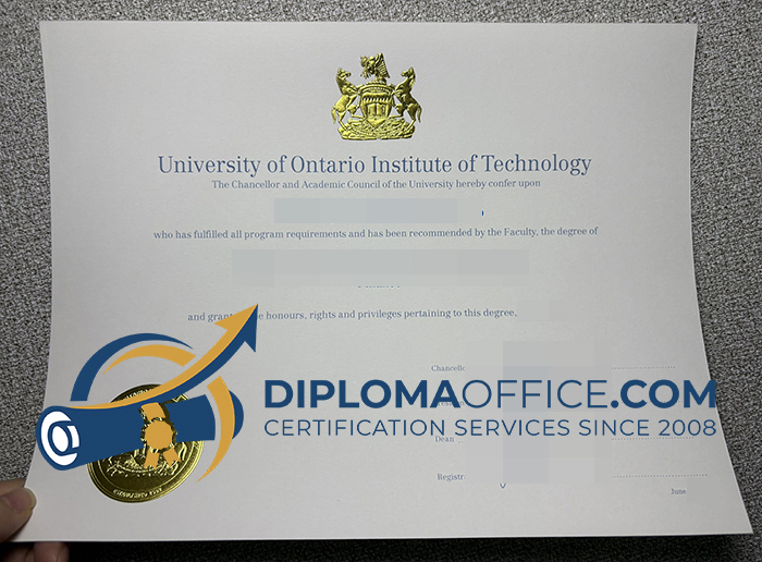 UOIT diploma