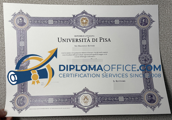 Università di Pisa diploma