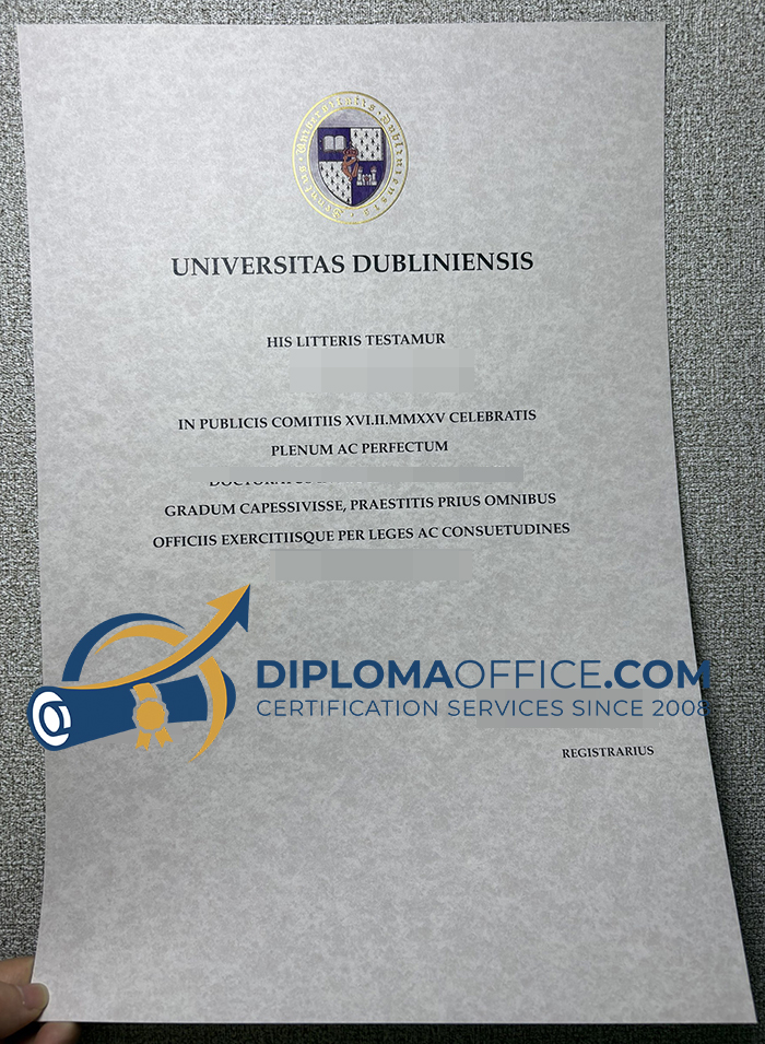 Universitas Dubliniensis degree