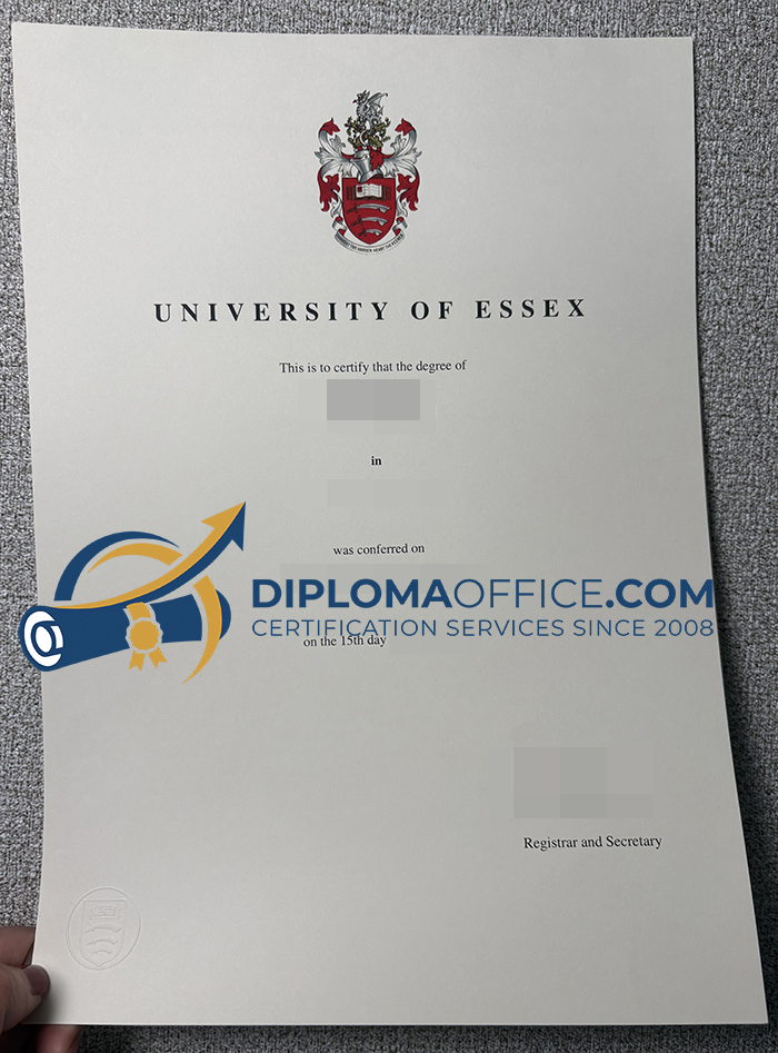 University of Essex degree