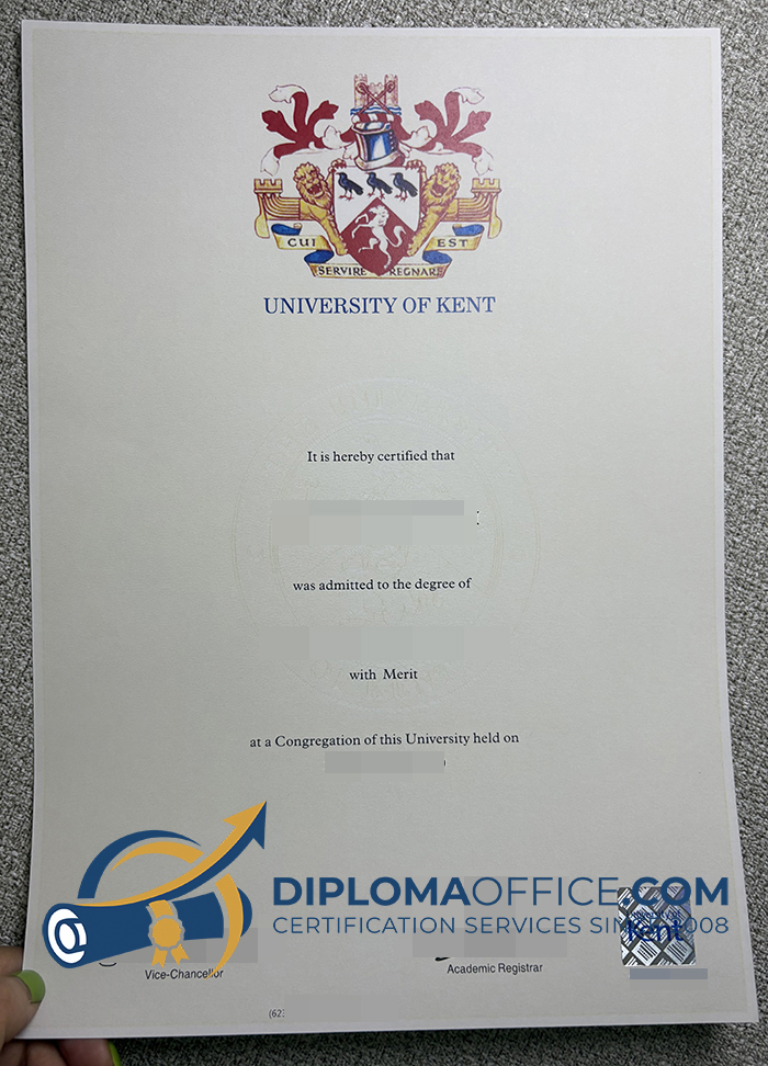 University of Kent diploma