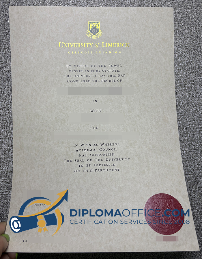 University of Limerick degree