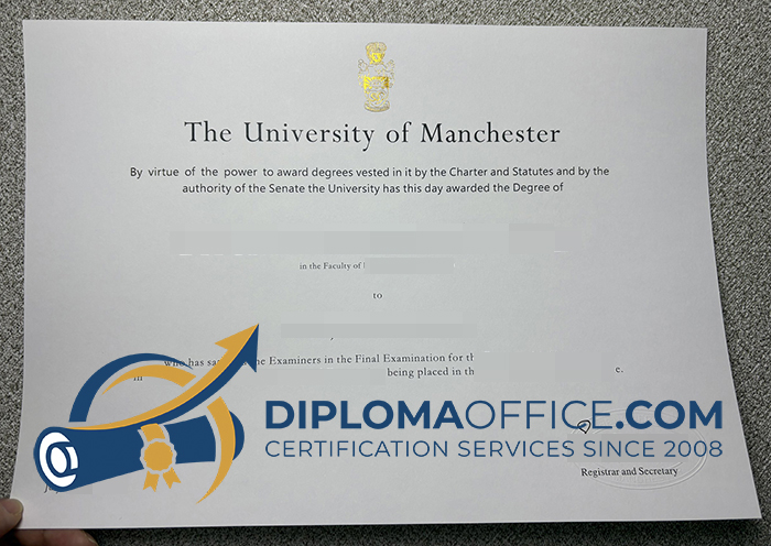 University of Manchester degree
