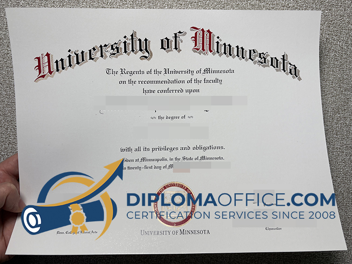 University of Minnesota degree