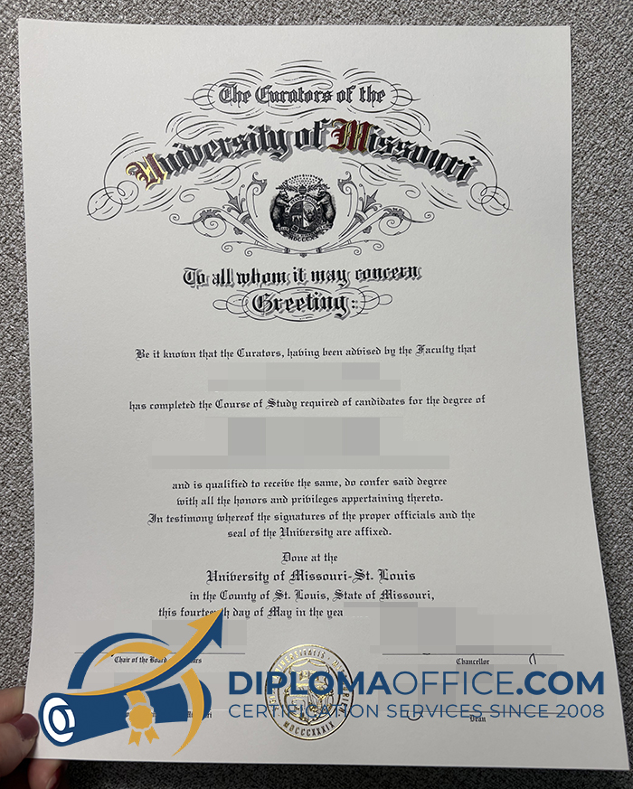 University of Mississippi diploma