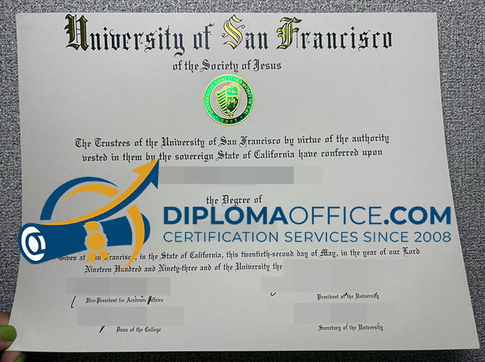 University of San Francisco degree