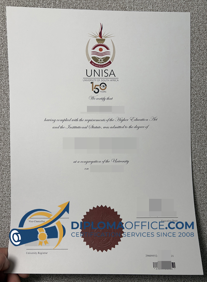 University of South Africa degree
