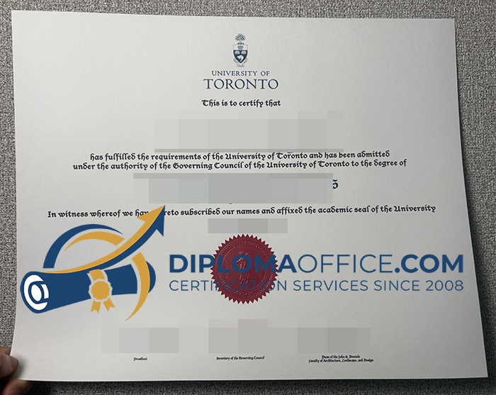 University of Toronto degree