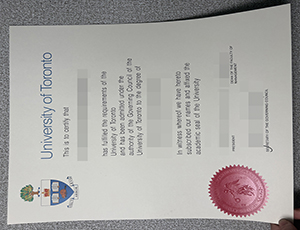 University of Toronto diploma copy