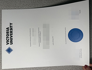 Victoria University degree copy