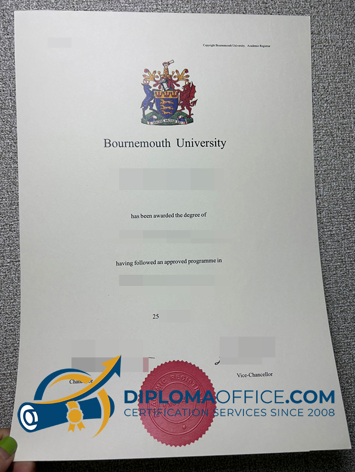 Bournemouth University degree