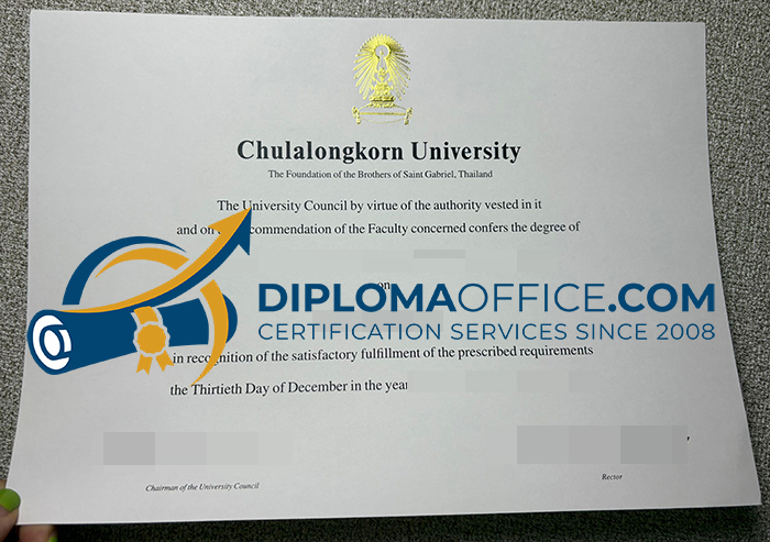 Chulalongkorn University degree