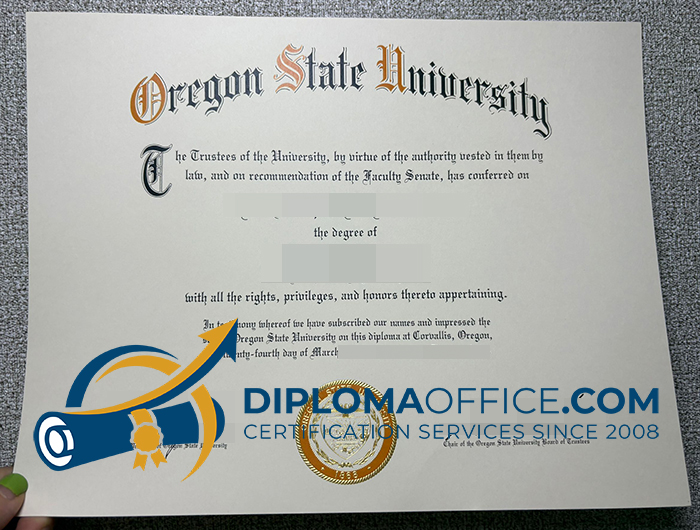 Oregon State University degree