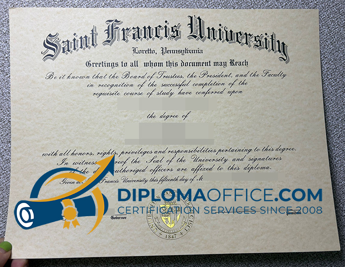 Saint Francis University degree