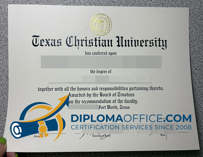 Texas Christian University degree